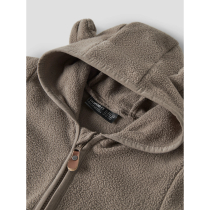 NAME IT Fleece Heldragt Meeko Melange Walnut